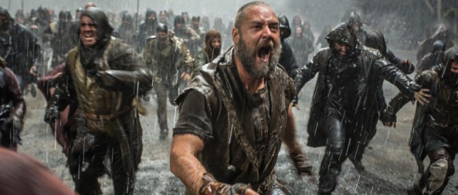 Noe uniká před biblickou potopou v klipu a novém traileru