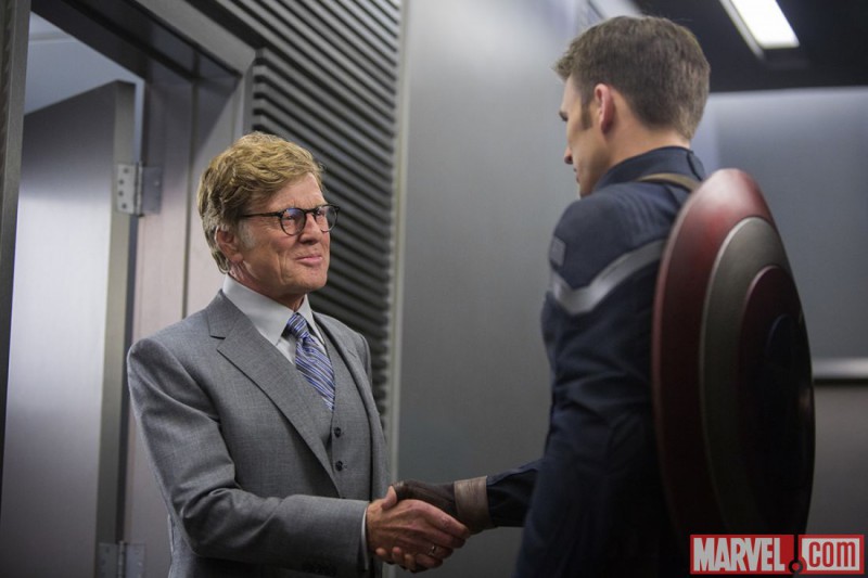 Robert Redford, Chris Evans ve filmu Captain America: Návrat prvního Avengera / Captain America: The Winter Soldier