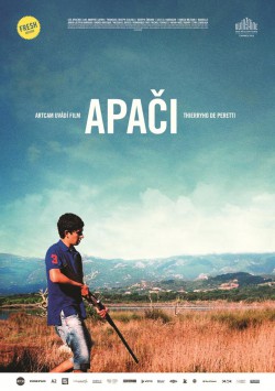 Český plakát filmu Apači / Les Apaches