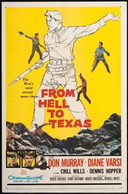 Plakát filmu Z pekla do Texasu / From Hell to Texas