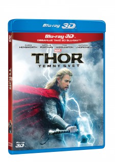 BD obal filmu Thor: Temný svět / Thor: The Dark World