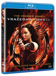 BD obal filmu Hunger Games: Vražedná pomsta / The Hunger Games: Catching Fire