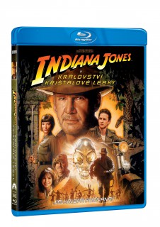 BD obal filmu Indiana Jones a království křišťálové lebky / Indiana Jones and the Kingdom of the Crystal Skull