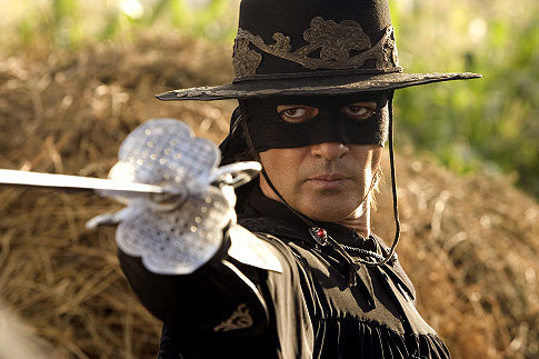 Antonio Banderas ve filmu Zorro: Tajemná tvář / The Mask of Zorro