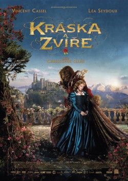 Český plakát filmu Kráska a zvíře / La belle et la bête