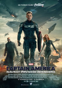 Český plakát filmu Captain America: Návrat prvního Avengera / Captain America: The Winter Soldier
