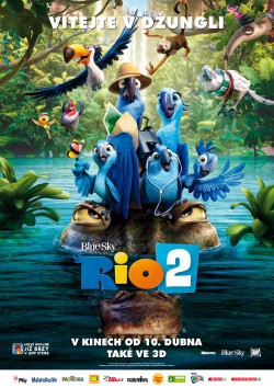 Český plakát filmu Rio 2 / Rio 2