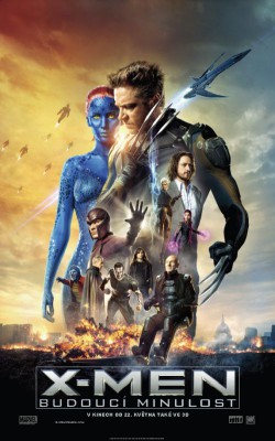 Český plakát filmu X-Men: Budoucí minulost / X-Men: Days of Future Past