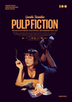 Český plakát filmu Pulp Fiction: Historky z podsvětí / Pulp Fiction