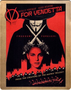 BD obal filmu V jako Vendeta / V for Vendetta