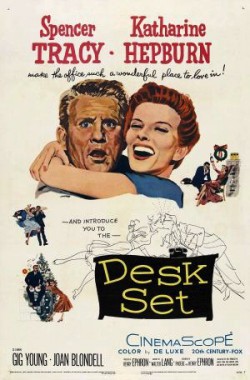Plakát filmu Žena, která všechno ví / Desk Set