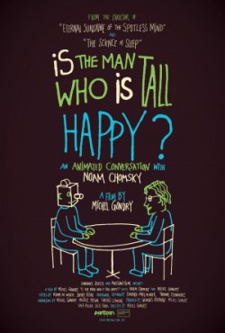 Plakát filmu Je muž, který je vysoký, šťastný? / Is the Man Who Is Tall Happy?: An Animated Conversation with Noam Chomsky
