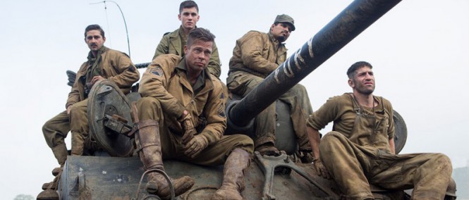 Fury: První záběry z válečného tanku Brada Pitta