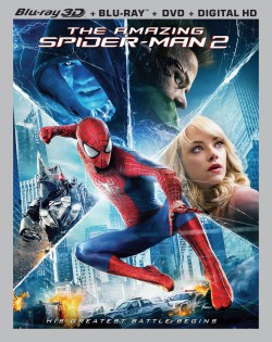 BD obal filmu Amazing Spider-Man 2 / The Amazing Spider-Man 2