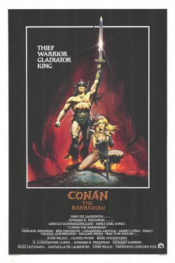 Plakát filmu Barbar Conan / Conan the Barbarian