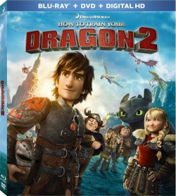 BD obal filmu Jak vycvičit draka 2 / How to Train Your Dragon 2