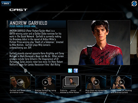 BD Second Screen App Amazing Spider-Man / The Amazing Spider-Man