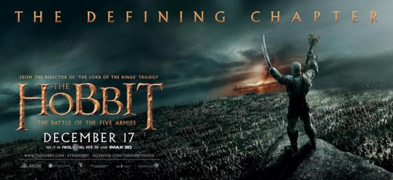 Banner filmu Hobit: Bitva pěti armád / The Hobbit: The Battle of the Five Armies