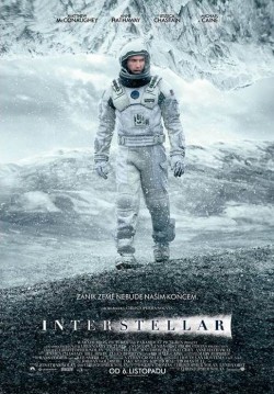 Český plakát filmu Interstellar / Interstellar