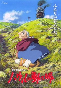 Plakát filmu Zámek v oblacích / Hauru no ugoku shiro