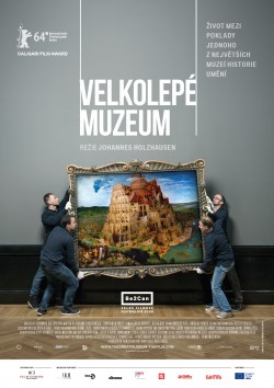 Český plakát filmu Velkolepé muzeum / Das große Museum