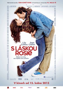 Český plakát filmu S láskou, Rosie / Love, Rosie