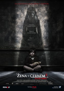 Český plakát filmu Žena v černém 2: Anděl smrti / The Woman in Black 2: Angel of Death