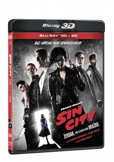 BD obal filmu Sin City: Ženská, pro kterou bych vraždil / Sin City: A Dame to Kill For