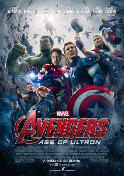 Český plakát filmu Avengers: Age of Ultron / The Avengers: Age of Ultron