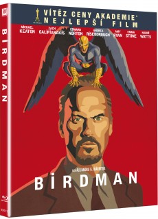 BD obal filmu Birdman / Birdman