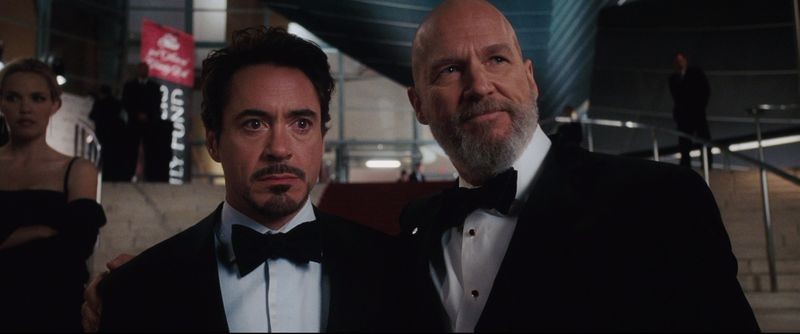 Robert Downey Jr., Jeff Bridges ve filmu  / Iron Man