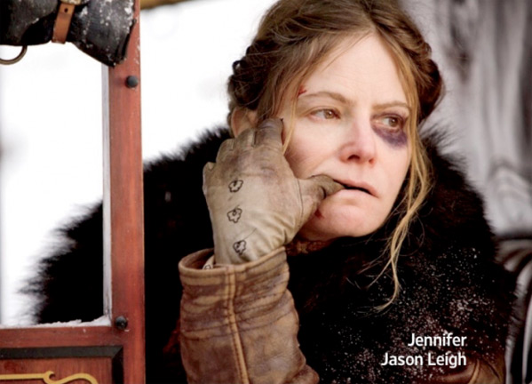 Jennifer Jason Leigh ve filmu Osm hrozných / The Hateful Eight