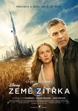 Český plakát filmu Země zítřka / Tomorrowland
