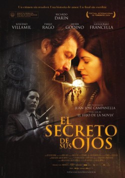 Plakát filmu Tajemství jejich očí / El secreto de sus ojos