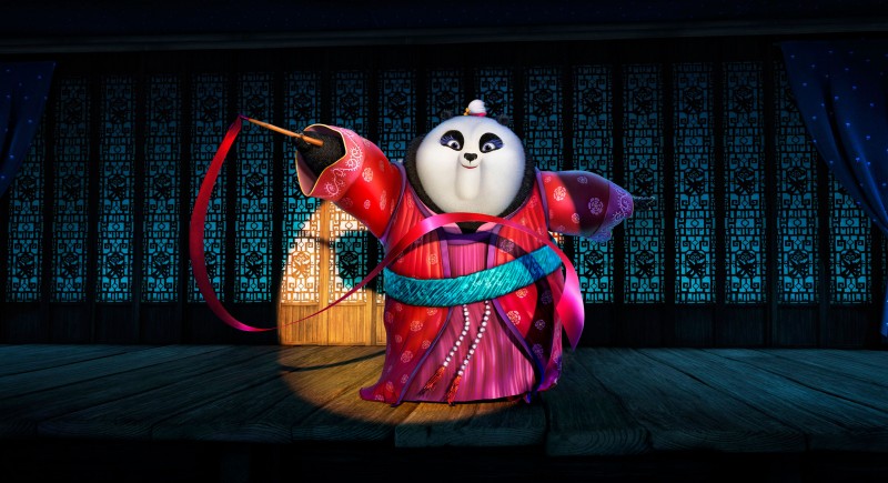 Rebel Wilson ve filmu Kung Fu Panda 3 / Kung Fu Panda 3