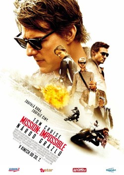 Český plakát filmu Mission: Impossible - Národ grázlů / Mission: Impossible - Rogue Nation