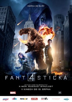 Český plakát filmu Fantastická čtyřka / Fantastic Four