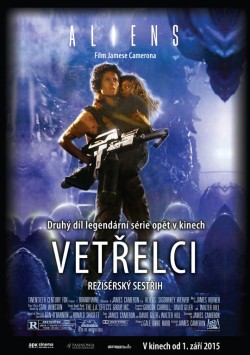 Český plakát filmu Vetřelci / Aliens