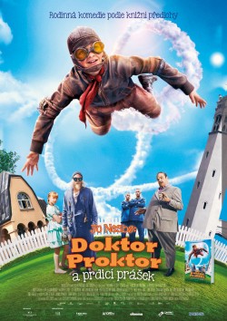 Český plakát filmu Doktor Proctor a prdící prášek / Doktor Proktors prompepulver