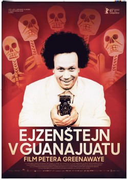 Český plakát filmu Ejzenštejn v Guanajuatu / Eisenstein in Guanajuato