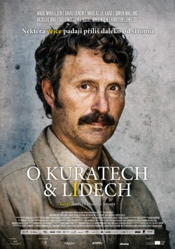 Český plakát filmu O kuřatech a lidech / Mænd & høns