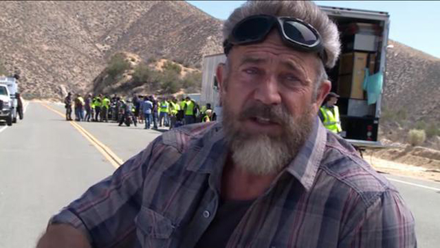 Mel Gibson při natáčení filmu  / Blood Father
