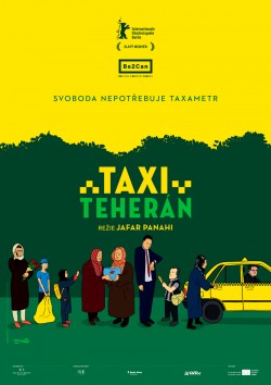 Český plakát filmu Taxi Teherán / Taxi