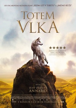 Český plakát filmu Totem vlka / Le dernier loup