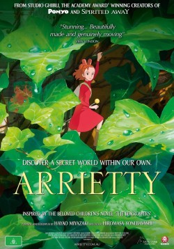 Plakát filmu Arrietty ze světa půjčovníčků / Kari-gurashi no Arietti