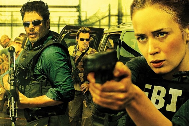 Josh Brolin, Benicio del Toro, Emily Blunt ve filmu Sicario: Nájemný vrah / Sicario
