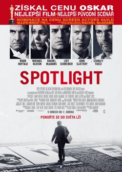 Český plakát filmu Spotlight / Spotlight