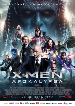 Český plakát filmu X-Men: Apokalypsa / X-Men: Apocalypse
