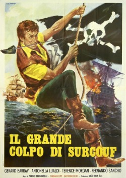 Plakát filmu Pirát sedmi moří / Il grande colpo di Surcouf