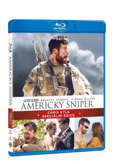 BD obal filmu Americký sniper / American Sniper
